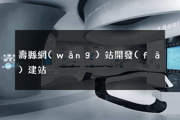 壽縣網(wǎng)站開發(fā)建站